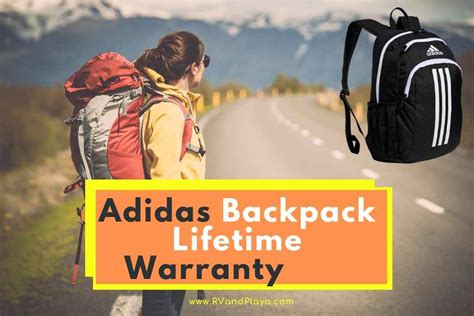 adidas backpack lifetime warranty claim.